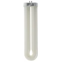 RS PRO 25 W Fly Killer Light, 9.5 in Length, 365 nm Peak Wavelength, U Bend Lamp, Shatterproof Glass 548-206