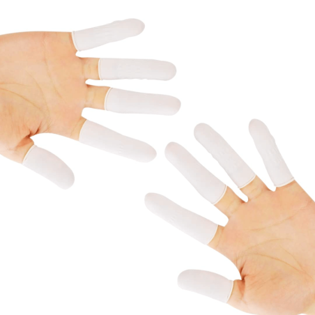 robustt-disposable-latex-finger-cots-safe-and-multipurpose-rubber-fingertips-protective-finger-gloves-144-pcs-white-57675