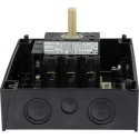 Eaton 3-Pole Surface Mount Isolator Switch IP65, 640A, 30 kW, Red Handle 