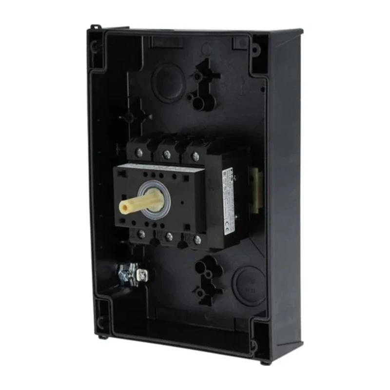 Eaton 3-Pole Surface Mount Isolator Switch IP65, 640A, 30 kW, Red Handle 