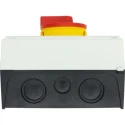 Eaton 3-Pole Surface Mount Isolator Switch IP65, 640A, 30 kW, Red Handle 