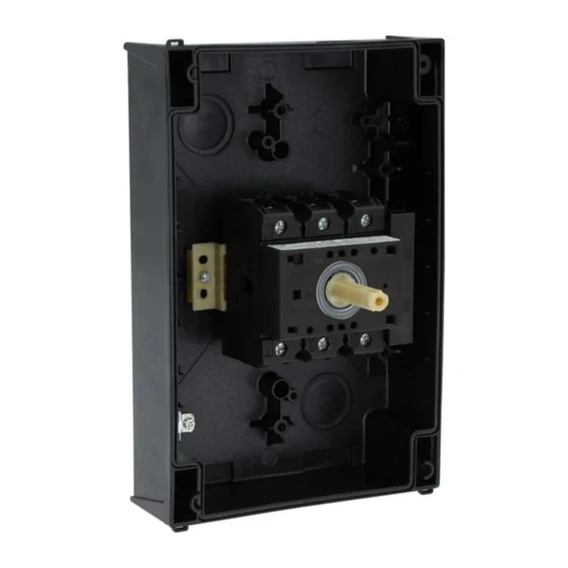 Eaton 3-Pole Surface Mount Isolator Switch IP65, 640A, 30 kW, Red Handle 