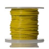 Alpha Wire Hook Up Wire PVC Series Yellow 22 AWG 7x0.25mm Stranded Core 1.57mm OD 30m 300V Rated 3051 YL005
