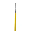 Alpha Wire Hook Up Wire PVC Series Yellow 22 AWG 7x0.25mm Stranded Core 1.57mm OD 30m 300V Rated 3051 YL005