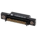binder 25 Way Straight 1.27 mm Pitch Through Hole D-Sub Connector Female 11-0028-00-25