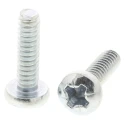 RS PRO Pozidriv Pan Steel Machine Screw 12.7 mm No 6 UNC 274-5171