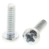 RS PRO Pozidriv Pan Steel Machine Screw 12.7 mm No 6 UNC 274-5171