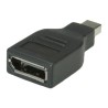 Roline Male Mini DisplayPort to Female DisplayPort DisplayPort Cable 12.03.3130-20