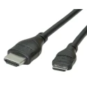 Roline High Speed 800mm HDMI Cable Male HDMI to Male HDMI Black 11.04.5568-10