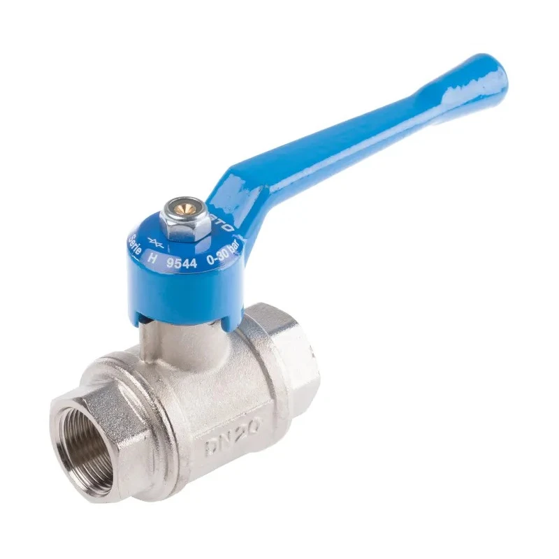 Festo Brass Threaded 2/2-Way and 3/2-Way Ball Shut-Off Valve, 3/4 in Threaded Inlet and Outlet, Aluminium Handle QH-3/4