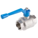 Festo Brass 1-1/2 in G Female/Male Thread Ball Valve, Aluminium Handle, 1 Bar, Model 6837 QH-1 1/2