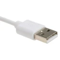 Roline USB Cable Male USB Type A to Male Lightning Connector White 1.8m USB 2.0 11.02.8322-20
