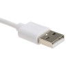 Roline USB Cable Male USB Type A to Male Lightning Connector White 1.8m USB 2.0 11.02.8322-20