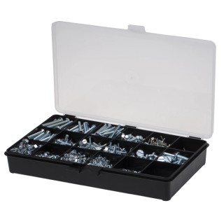 RS PRO Steel 3155 Piece Slot Drive Machine Screw Screw/Bolt Kit 849-423