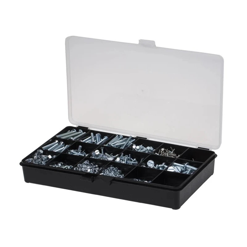RS PRO Steel 3155 Piece Slot Drive Machine Screw Screw/Bolt Kit 849-423