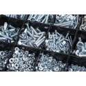 RS PRO Steel 3155 Piece Slot Drive Machine Screw Screw/Bolt Kit 849-423