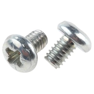 RS PRO Pozidriv Pan Steel Machine Screw 6.35 mm No 6 UNC 274-5216