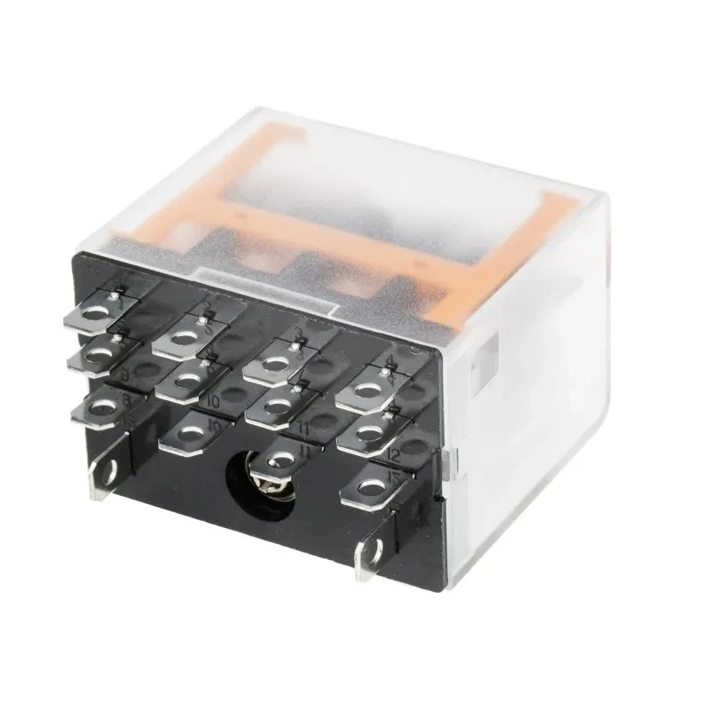 RS PRO Power Relay 24V AC Coil 10A Switching Current 4PDT Industrial Plug-In RKL Series 121-7822