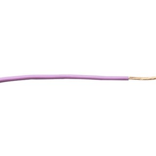 RS PRO Pink Hook Up Wire 57/0.15 mm Core Strands, 30 m Length, 600V Voltage, Polyvinyl Chloride Jacket, Model 122-5864