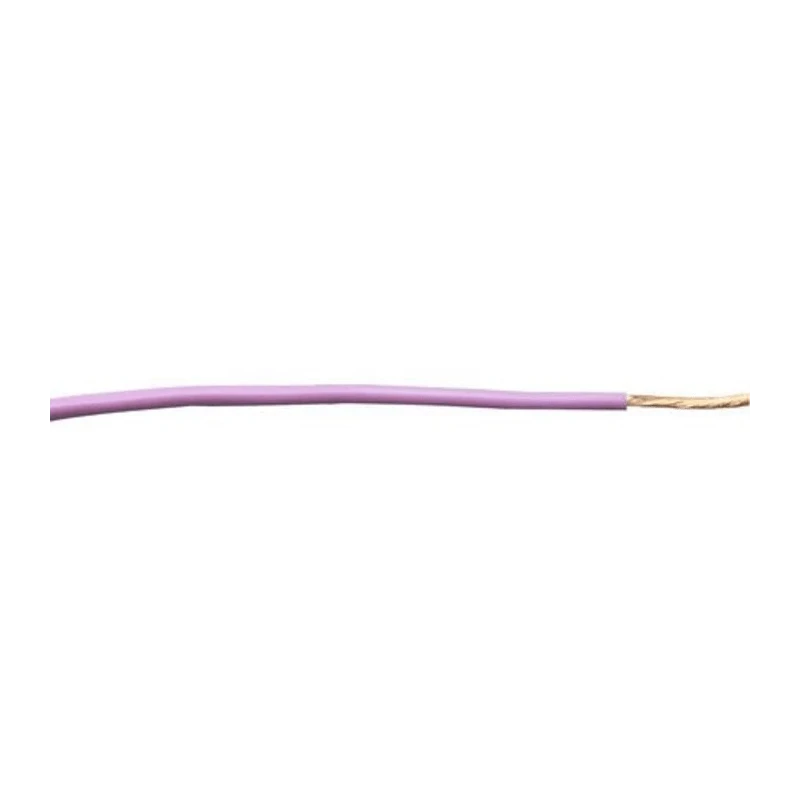 RS PRO Pink Hook Up Wire 57/0.15 mm Core Strands, 30 m Length, 600V Voltage, Polyvinyl Chloride Jacket, Model 122-5864