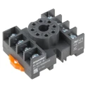 RS PRO 8 Way 300V 15A DIN Rail Mount Relay Socket for use with RS PRO RUB Relays 121-7841