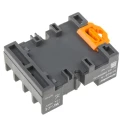 RS PRO 8 Way 300V 15A DIN Rail Mount Relay Socket for use with RS PRO RUB Relays 121-7841