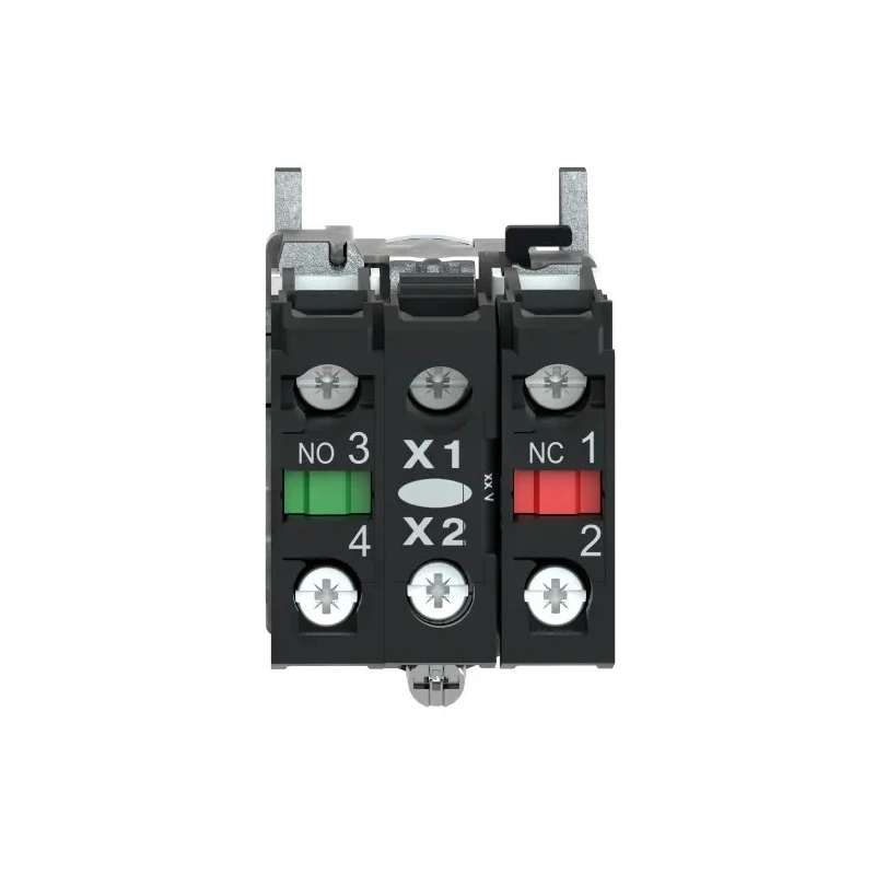 Schneider Electric Harmony XB4 Series Illuminated Push Button Switch SPDT Blue LED 22 mm Cutout Slow Break XB4BW36M5