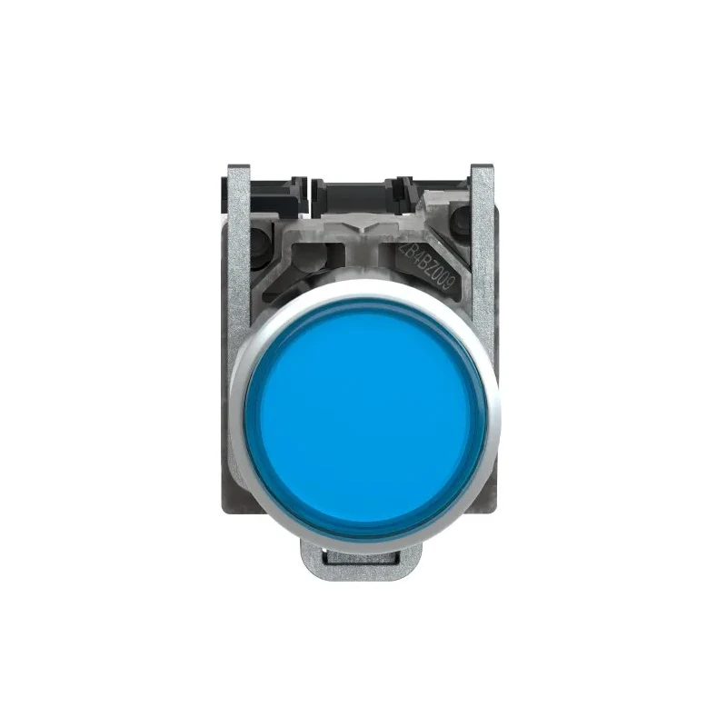 Schneider Electric Harmony XB4 Series Illuminated Push Button Switch SPDT Blue LED 22 mm Cutout Slow Break XB4BW36M5