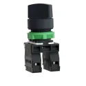 Schneider Electric Knob Selector Switch SPDT 22 mm Cutout Diameter 2 Positions Harmony XB5 Series XB5AD25