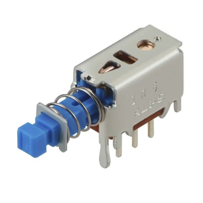 Alps Alpine SPPJ3 Series Push Button Switch Latching PCB Mount DPDT 30 V dc SPPJ3