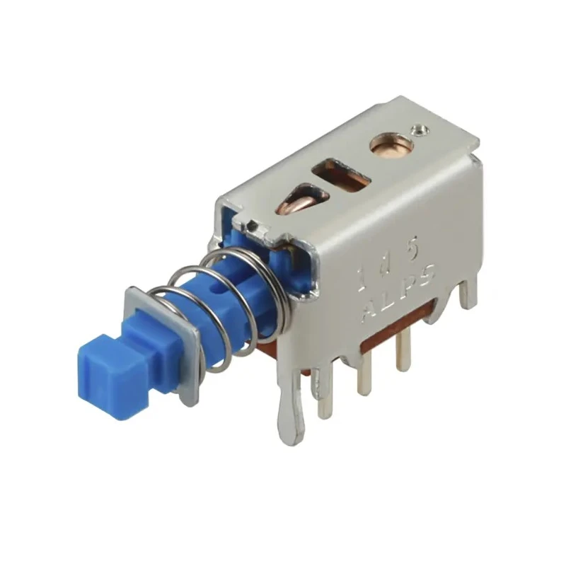 Alps Alpine SPPJ3 Series Push Button Switch Latching PCB Mount DPDT 30 V dc SPPJ3