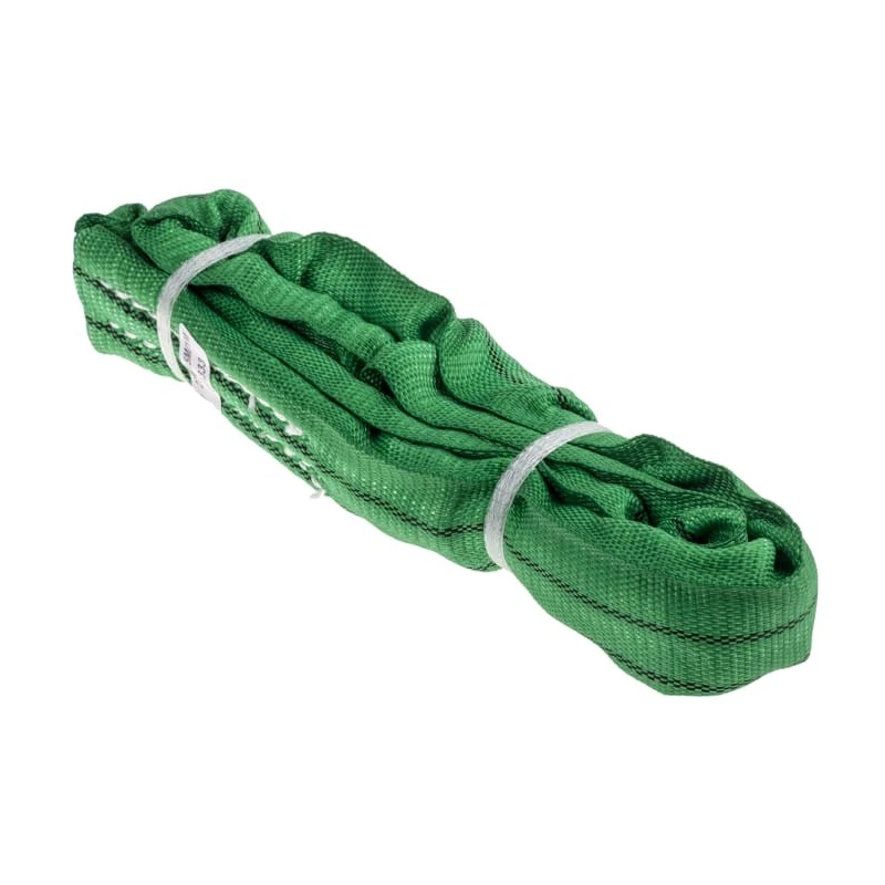 RS PRO 500 mm Green Polyester Round Lifting Sling 2 t, Endless, Safe Working Load 2 t 124-4861