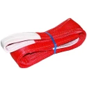 RS PRO 4 m Red Polyester Duplex Webbing Lifting Sling with Becket Eye, 5t Load Capacity 124-4888