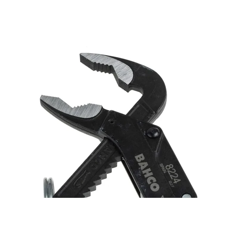 Bahco Water Pump Plier Ergonomic Handle High Performance Alloy Steel Phosphate Finish 250mm Overall 51 Jaw TAH8224