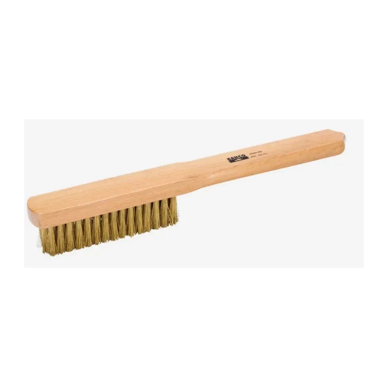 Bahco Heavy Duty Brass Wire Brush 28 mm Bristle Length 290 mm Brush Depth NS804-290