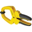 Stanley Yellow Finish Spring Clamp 100 mm Jaw Opening, 85 mm Jaw Depth, 100 mm Height Under Arm STHT0-83200