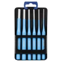 Gedore 6-Piece Parallel Pin Punch Set, 10mm Shank, Hot-Forged, Durable Metal Construction 316D