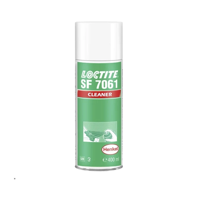 Loctite 7061 Surface Cleaner Non-Corrosive Solvent-Based Aerosol 400 ml LOCTITE SF 7061