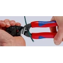 Knipex Compact Bolt Cutter 200 mm Plastic Grip Chrome Vanadium Steel Jaw 6 mm Cutting Capacity 71 02 200 T