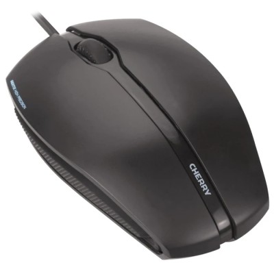 Cherry GENTIX 3 Button Wired Symmetrical Optical USB Mouse Black JM-0300-2