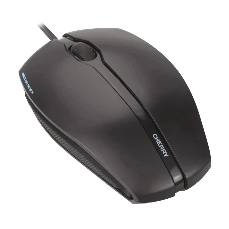 Cherry GENTIX 3 Button Wired Symmetrical Optical USB Mouse Black JM-0300-2