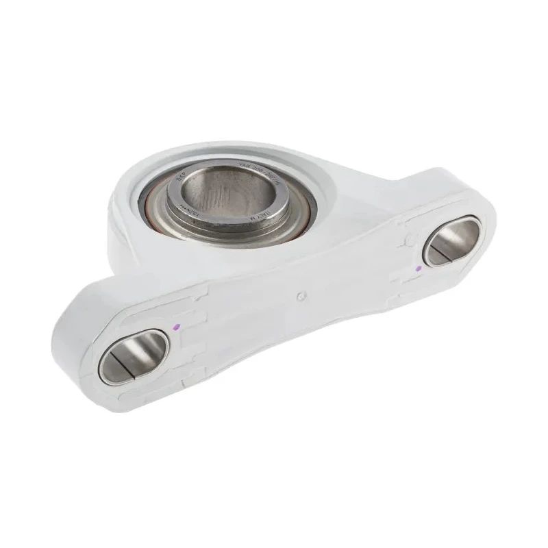 SKF Stainless Steel Pillow Block Bearing with Set-Screw Locking 30 mm ID, 159 mm Length, 3800 rpm SYWK 30 YTH