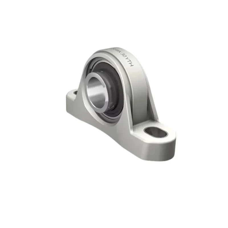 SKF Stainless Steel Pillow Block Bearing with Set-Screw Locking 30 mm ID, 159 mm Length, 3800 rpm SYWK 30 YTH