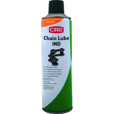 CRC Chain Lube IND Multi Purpose Lubricant Aerosol Polytetrafluoroethylene 650 ml / 500 ml 33237