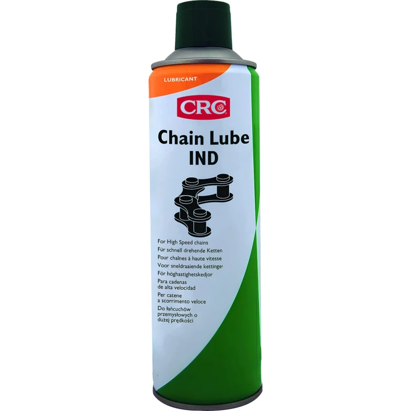 CRC Chain Lube IND Multi Purpose Lubricant Aerosol Polytetrafluoroethylene 650 ml / 500 ml 33237