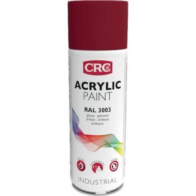 CRC 400 ml RAL 3003 Red Gloss Acrylic Spray Paint 31081