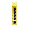 Brainboxes Ethernet Unmanaged 5 Port 100Mbps Network Switch Rack Mount SW-505