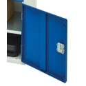 Bott 5 Drawer Wheeled Roller Cabinet Sheet Steel, Blue, 1050mm Length, 550mm Width, 980mm Height 16927121.11