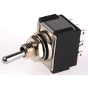 KNITTER-SWITCH Toggle Switch Panel Mount On-On 3PDT Solder Terminal 30 V dc 250 V ac MTE 306 D
