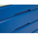 Bott 6 Drawer Wheeled Roller Cabinet Sheet Steel Trolley 600mm Length 1.05m Width 980mm Height 16927124.11